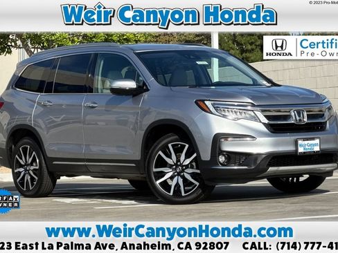 Certified 2021 Honda Pilot Elite image 1