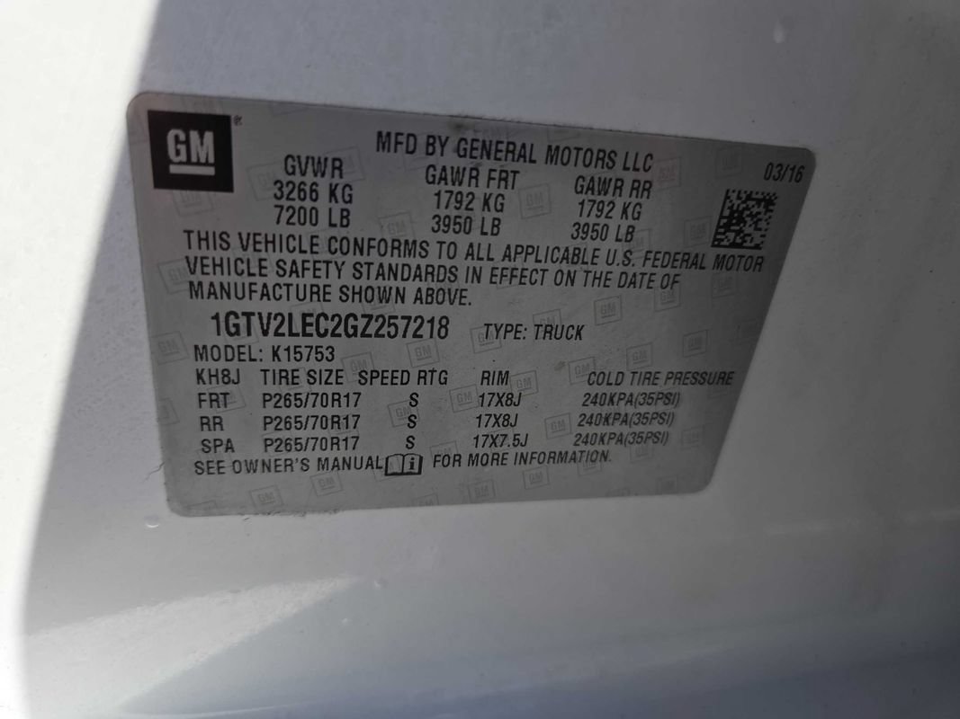 Used 2016 GMC Sierra 1500 4x4 Double Cab w/ Sierra Convenience Package image 29