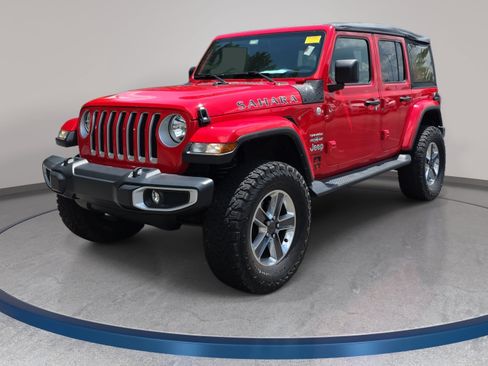 Used 2021 Jeep Wrangler Unlimited Sahara AWD/4WD image 1