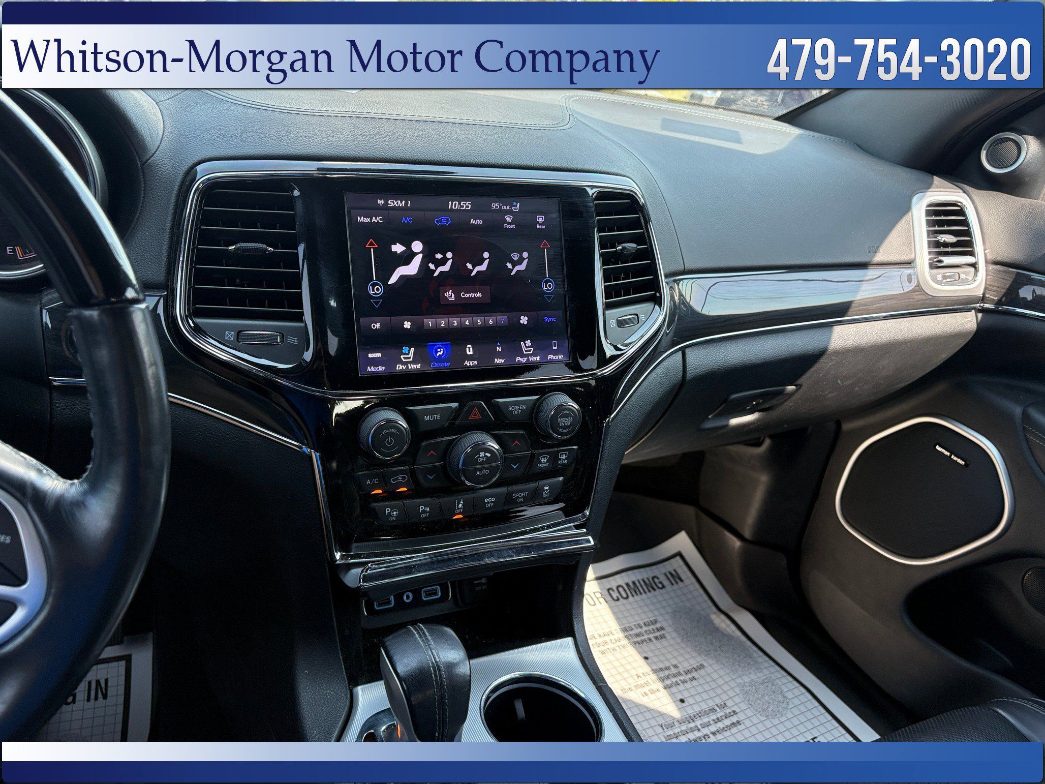 Used 2020 Jeep Grand Cherokee Overland w/ Interior Metal Package AWD/4WD image 21