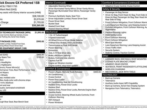 Used 2026 Buick Encore GX Preferred w/ Advanced Technology Package image 33