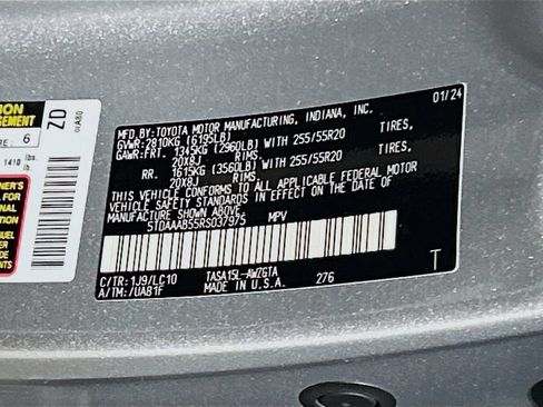 Used 2024 Toyota Grand Highlander AWD image 31