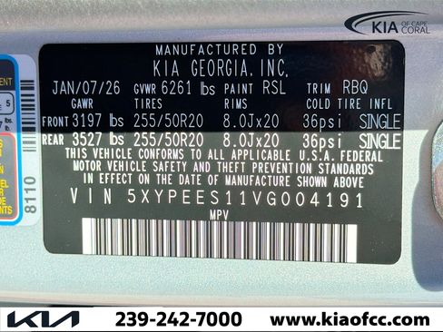 New 2027 Kia Telluride S image 45