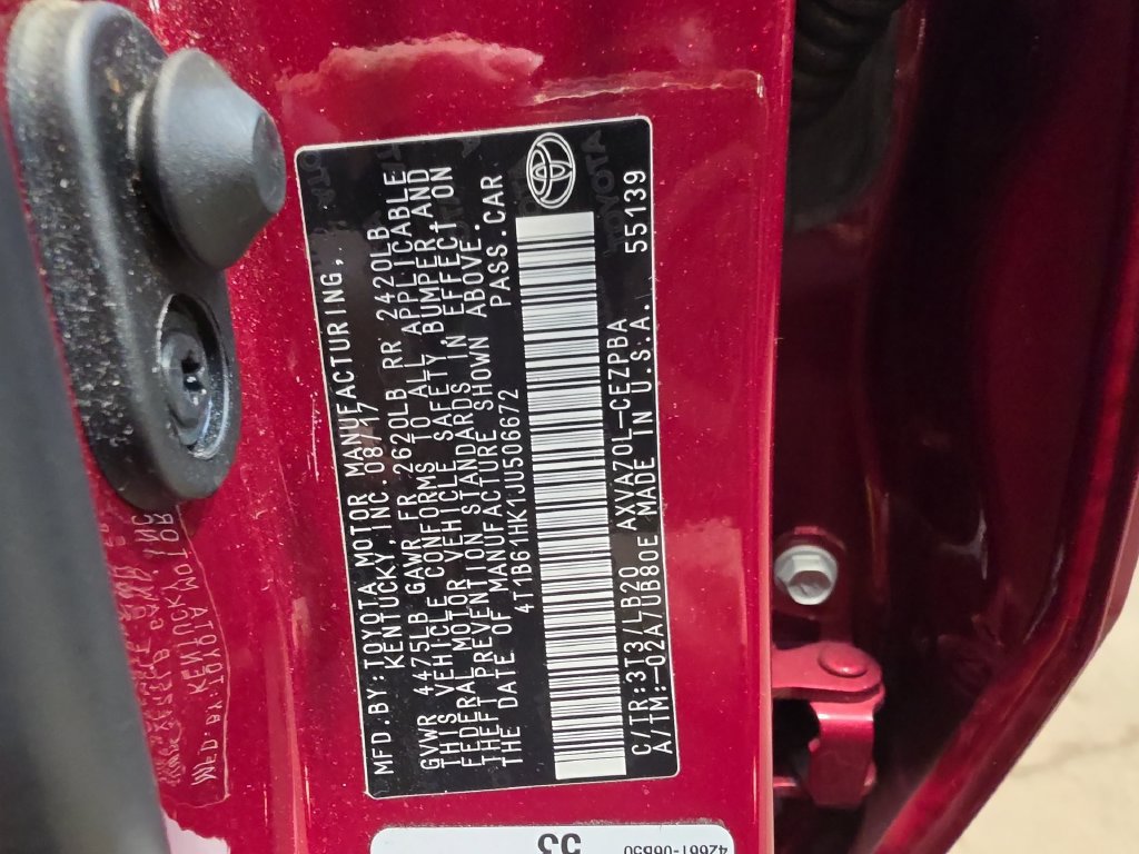 Used 2018 Toyota Camry XSE FWD image 26