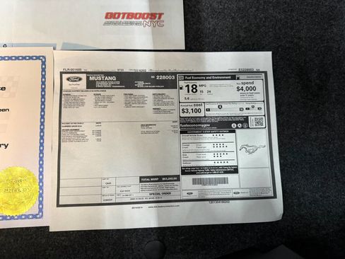 Used 2014 Ford Mustang Shelby GT500 w/ Equipment Group 821A image 53