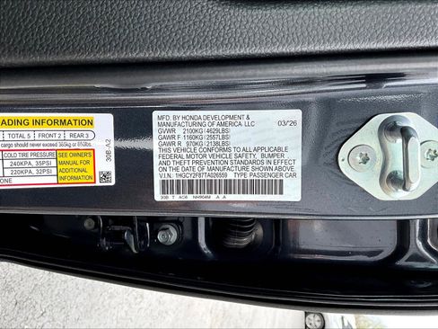 New 2026 Honda Accord Touring image 21
