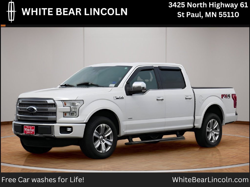 Used 2016 Ford F150 Platinum w/ Equipment Group 701A Luxury AWD/4WD image 1