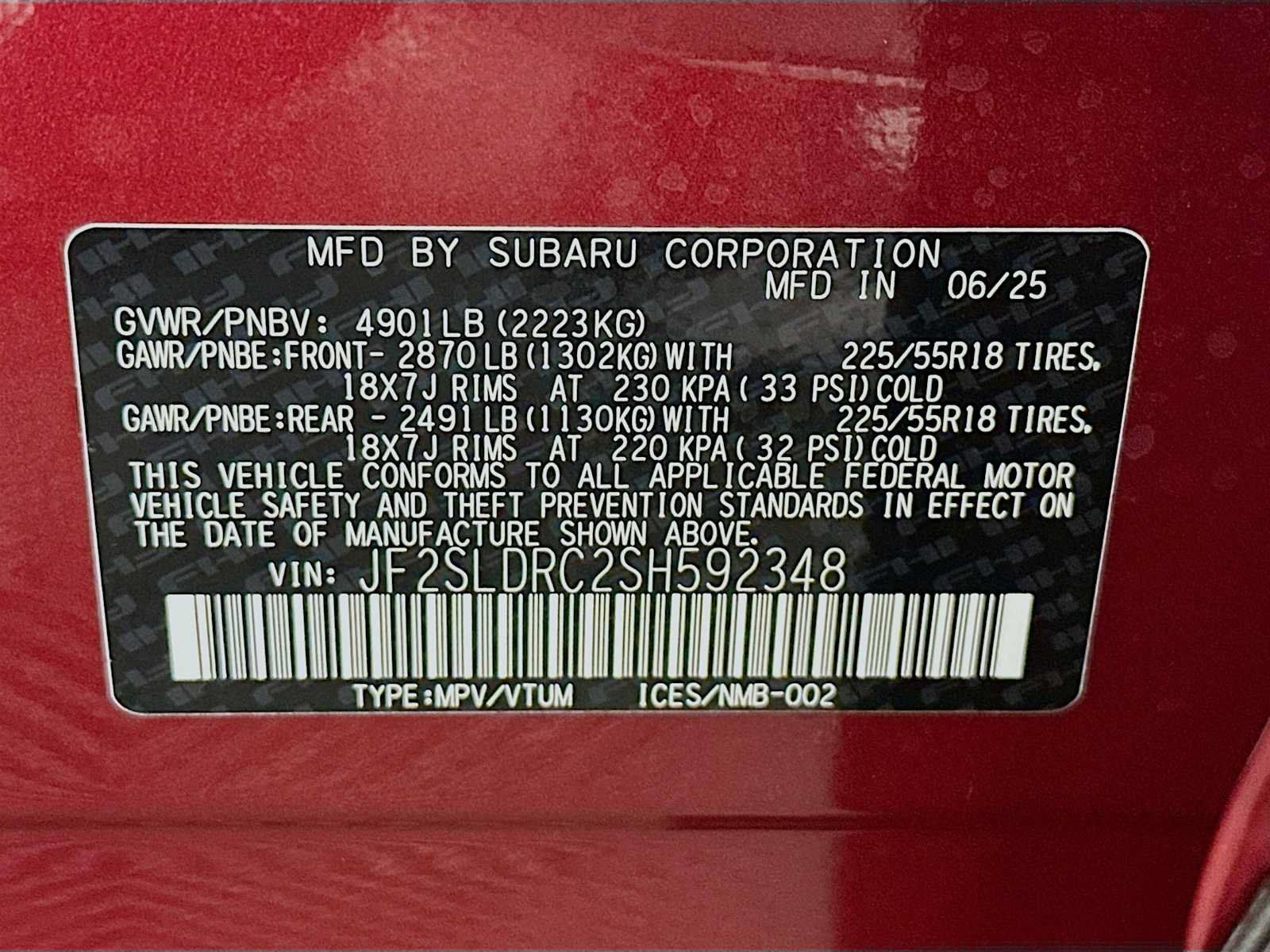 Used 2025 Subaru Forester Limited w/ Popular Package #1 AWD/4WD image 31