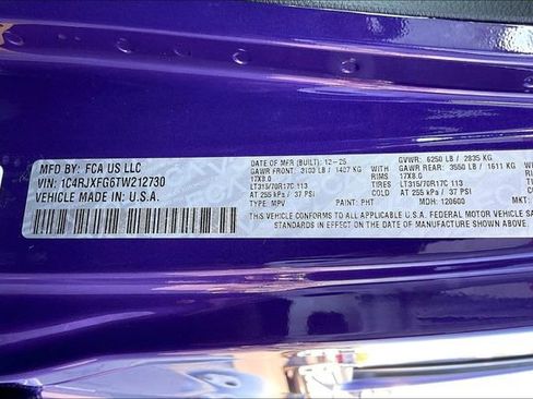 New 2026 Jeep Wrangler Unlimited Rubicon w/ Technology Group image 15