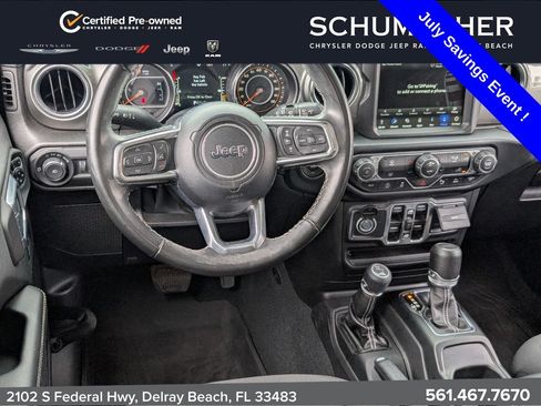 Used 2022 Jeep Wrangler Unlimited Sahara w/ Safety Group AWD/4WD image 15