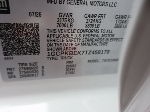 New 2026 Chevrolet Silverado 1500 Custom AWD/4WD image 27
