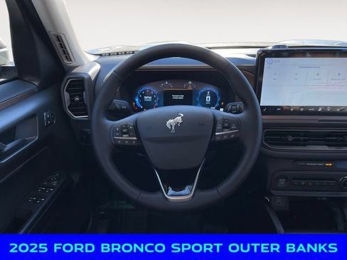 New 2025 Ford Bronco Sport Outer Banks w/ Sasquatch Outer Banks Package AWD/4WD image 12