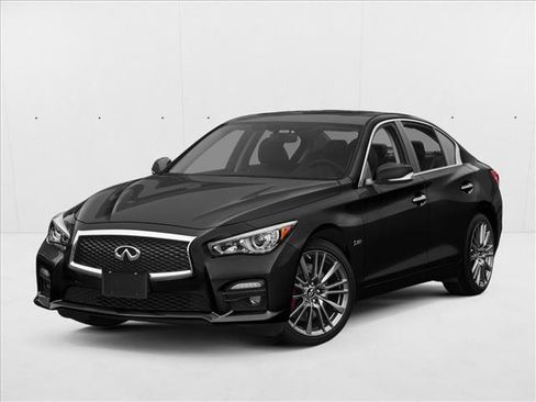 Used 2016 INFINITI Q50 Red Sport 400 AWD/4WD image 1