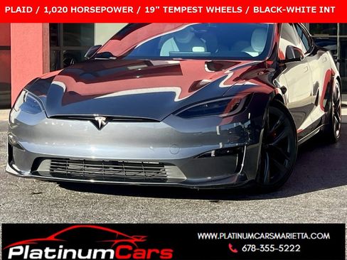 Used 2021 Tesla Model S Plaid image 1