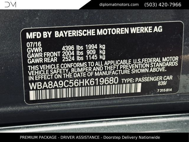 Used 2017 BMW 320i Sedan RWD image 53