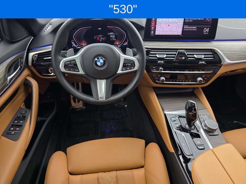 Used 2021 BMW 530i w/ M Sport Package RWD image 13