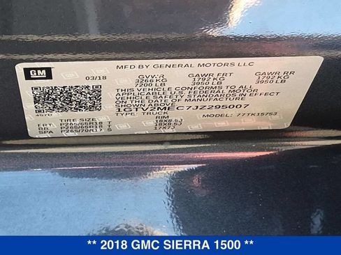 Used 2018 GMC Sierra 1500 SLE w/ SLE Value Package AWD/4WD image 32