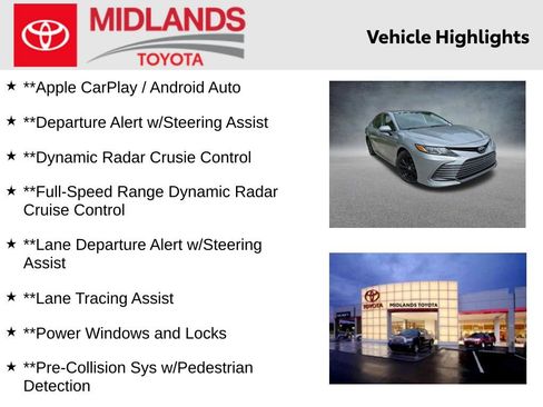 Used 2024 Toyota Camry LE FWD image 2