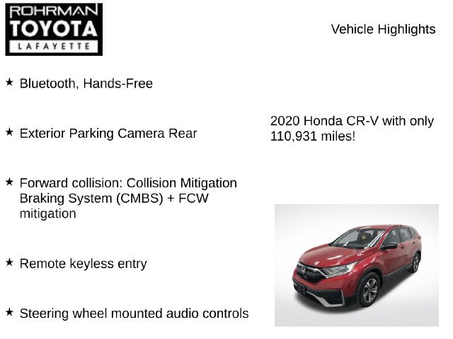 Used 2020 Honda CR-V LX image 7
