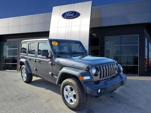 Used 2021 Jeep Wrangler Unlimited Sport AWD/4WD image 1