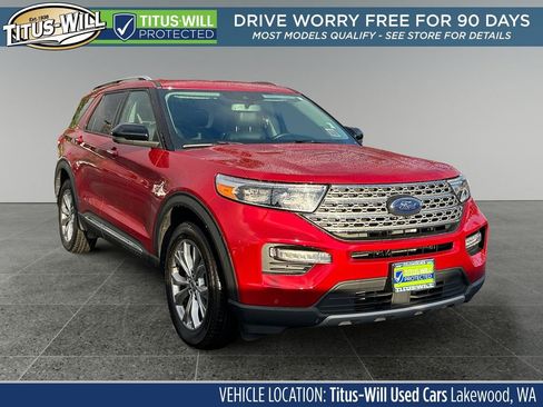 Used 2023 Ford Explorer Limited w/ Class IV Trailer Tow Package image 1