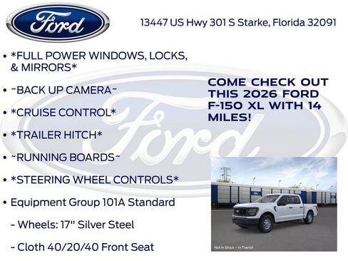 New 2026 Ford F150 XL AWD/4WD image 10