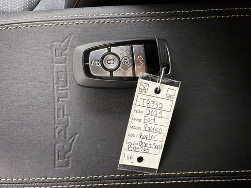 New 2025 Ford Bronco Raptor image 35