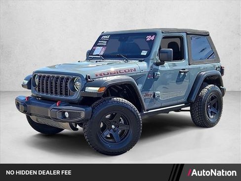 Used 2024 Jeep Wrangler Rubicon w/ Technology Group AWD/4WD image 1