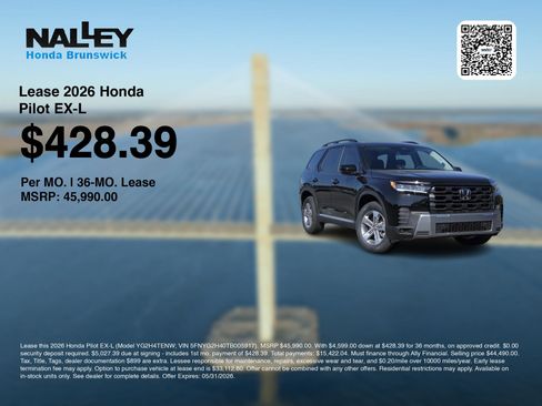New 2026 Honda Pilot EX-L image 3