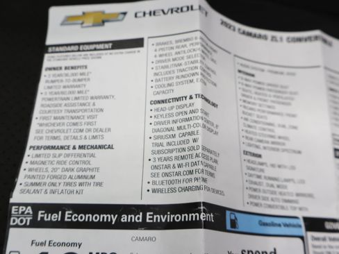 Used 2023 Chevrolet Camaro ZL1 image 59