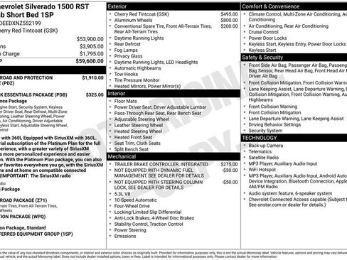 Certified 2022 Chevrolet Silverado 1500 RST AWD/4WD image 3