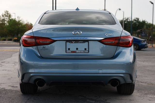 Used 2018 INFINITI Q50 Luxe w/ Cargo Package (L95) RWD image 7