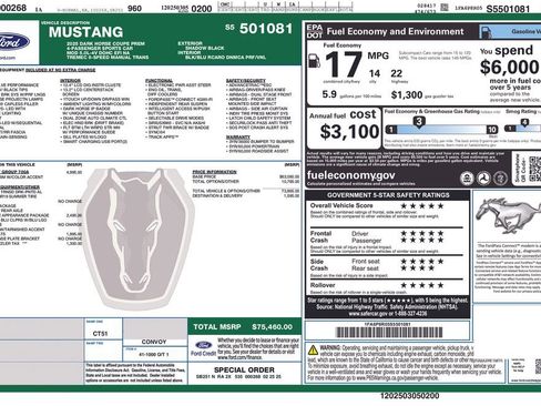 New 2025 Ford Mustang Dark Horse image 34