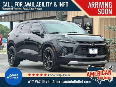 Used 2022 Chevrolet Blazer LT w/ LPO, Black Accent Package FWD image 93