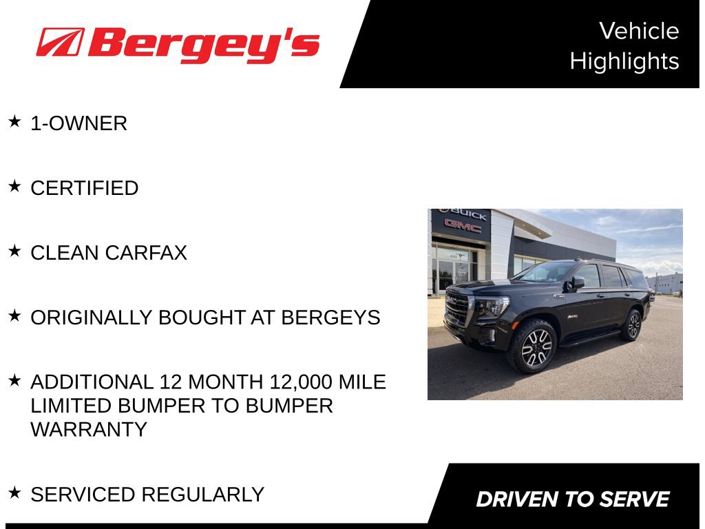 Certified 2024 GMC Yukon AT4 AWD/4WD image 4