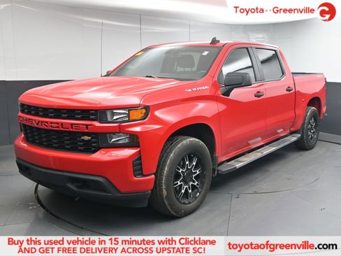 Used 2021 Chevrolet Silverado 1500 Custom image 1