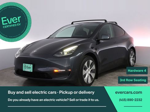 Used 2024 Tesla Model Y Long Range AWD/4WD image 1
