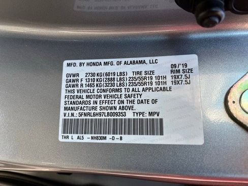 Used 2020 Honda Odyssey Elite image 15