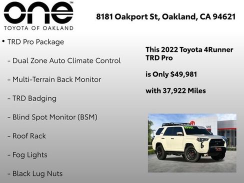 Certified 2022 Toyota 4Runner TRD Pro image 6