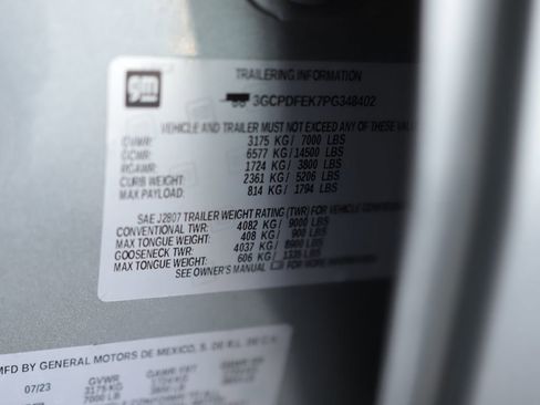 Used 2023 Chevrolet Silverado 1500 LT Trail Boss w/ Protection Package image 39