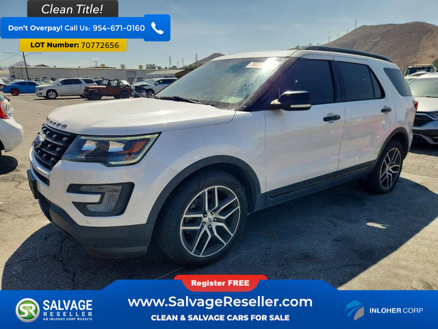 Used 2017 Ford Explorer Sport AWD/4WD image 1