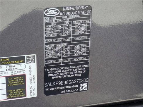 Certified 2025 Land Rover Range Rover SE AWD/4WD image 28