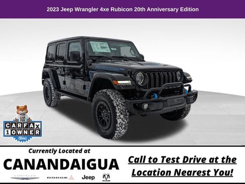Used 2023 Jeep Wrangler Unlimited Rubicon 4xe AWD/4WD image 1