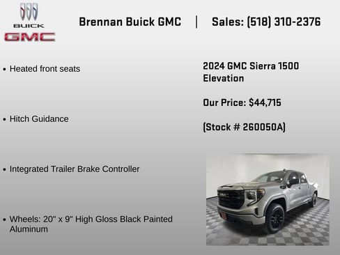 Certified 2024 GMC Sierra 1500 Elevation AWD/4WD image 24