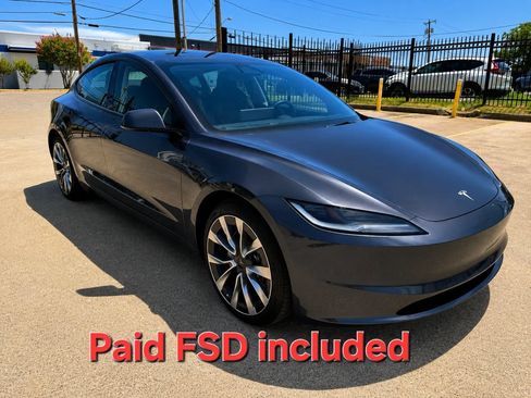 Used 2025 Tesla Model 3 Long Range RWD image 1