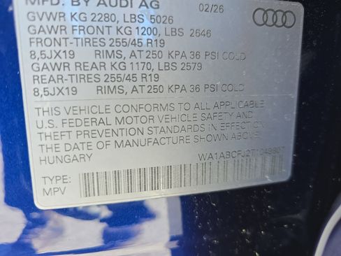 New 2026 Audi Q3 quattro 2.0T AWD/4WD image 34