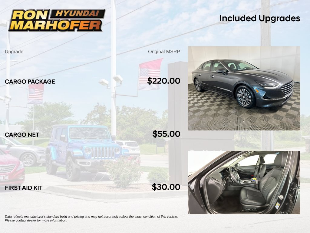 Used 2023 Hyundai Sonata Limited w/ Cargo Package FWD image 6