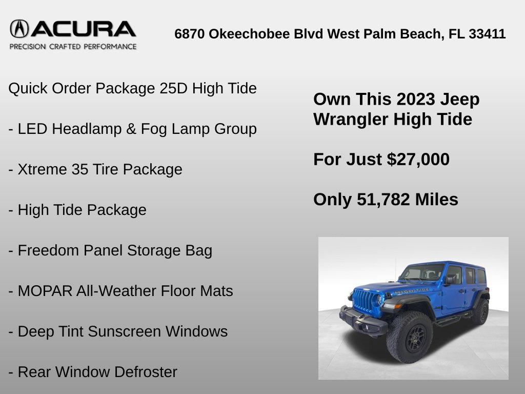 Used 2023 Jeep Wrangler Unlimited Sport AWD/4WD image 6