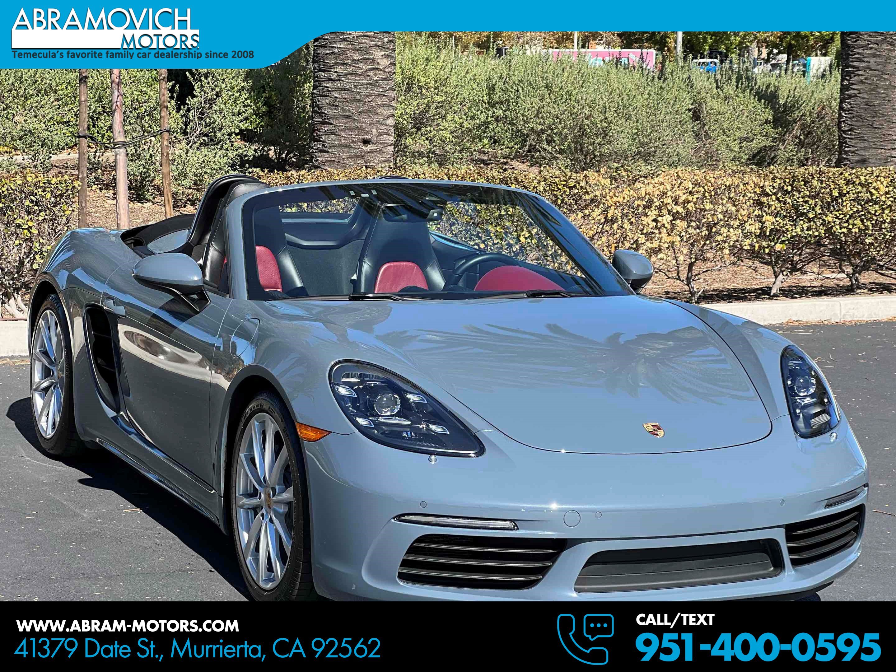 Used 2017 Porsche 718 Boxster RWD image 1
