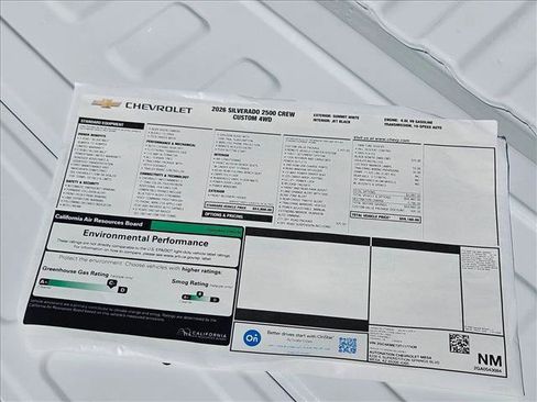 New 2026 Chevrolet Silverado 2500 Custom w/ Custom Value Package AWD/4WD image 17